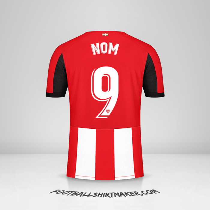 Maillot Athletic Club 2019/20 -  nom - 9