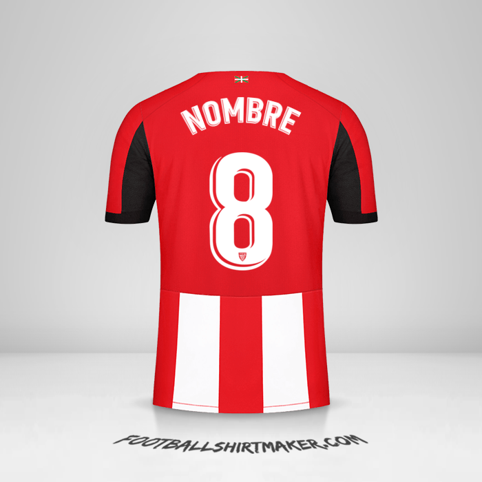 Camiseta Athletic Club 2019/20 -  nombre - 8
