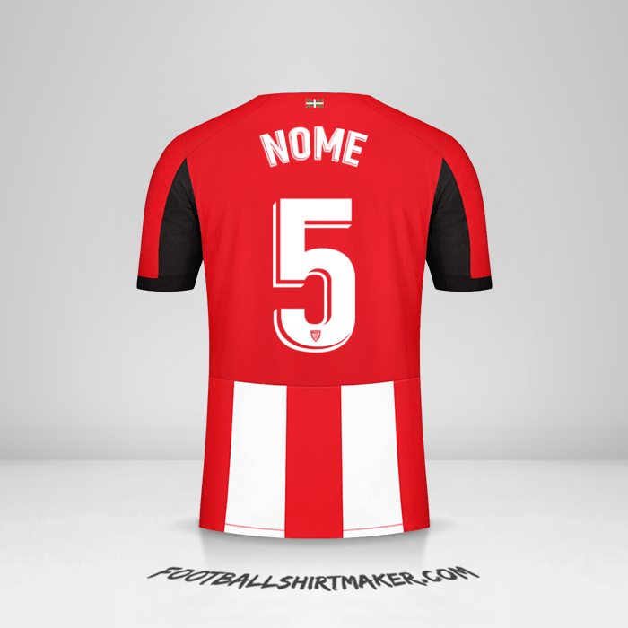 Maglia Athletic Club 2019/20 -  nome - 5
