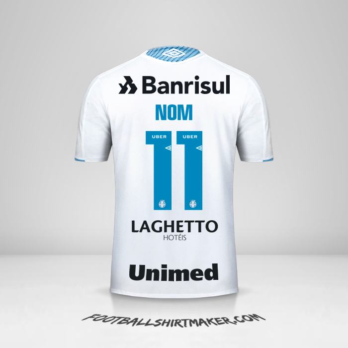 Maillot Gremio 2019 Extérieur -  nom - 11