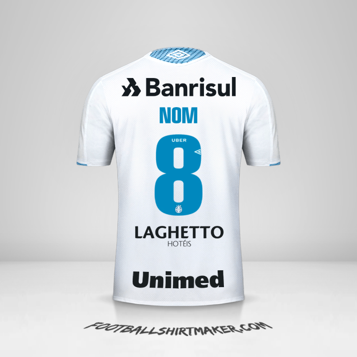 Maillot Gremio 2019 Extérieur -  nom - 8