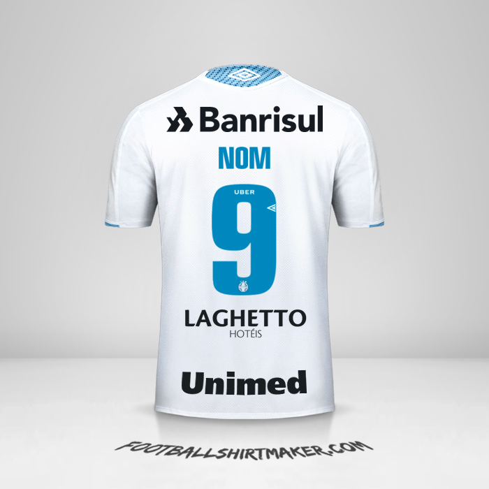 Maillot Gremio 2019 Extérieur -  nom - 9