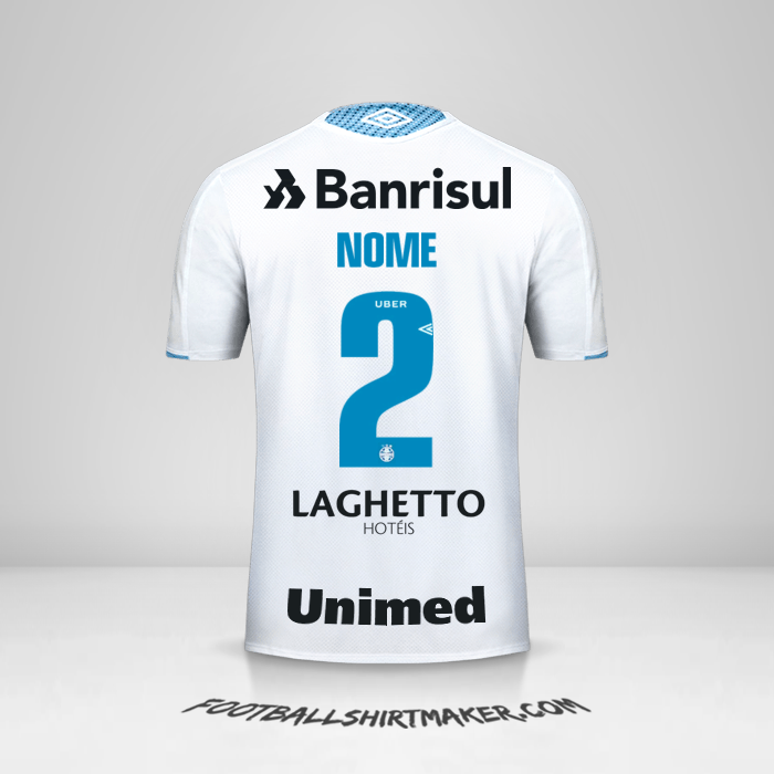 Maglia Gremio 2019 Seconda -  nome - 2