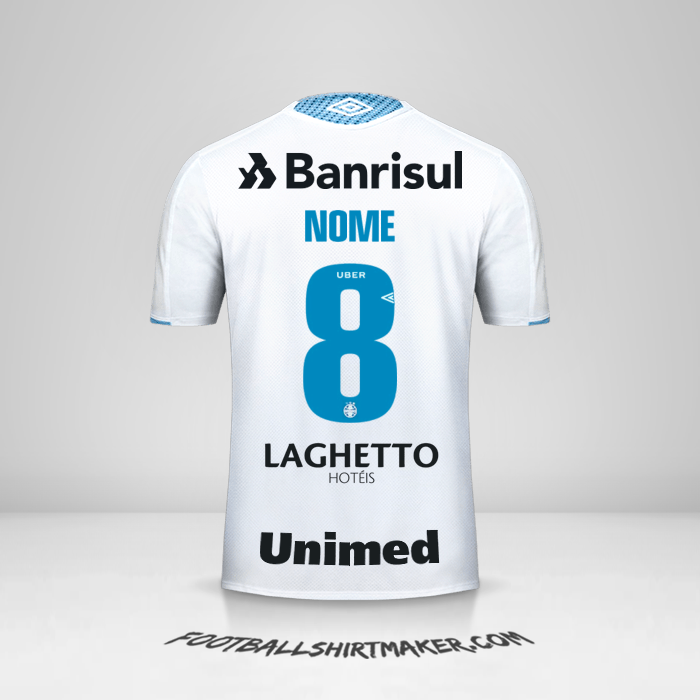 Camisola Gremio 2019 Alternativa -  nome - 8