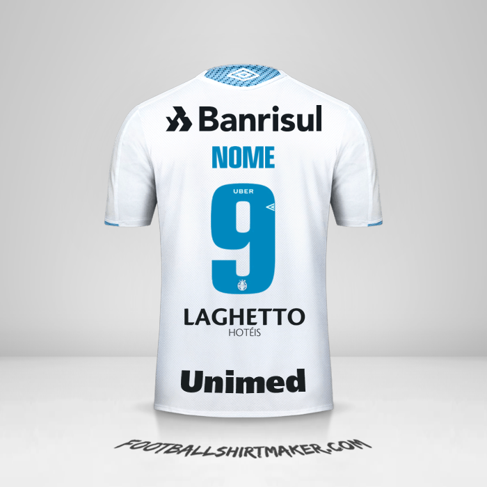 Camisola Gremio 2019 Alternativa -  nome - 9