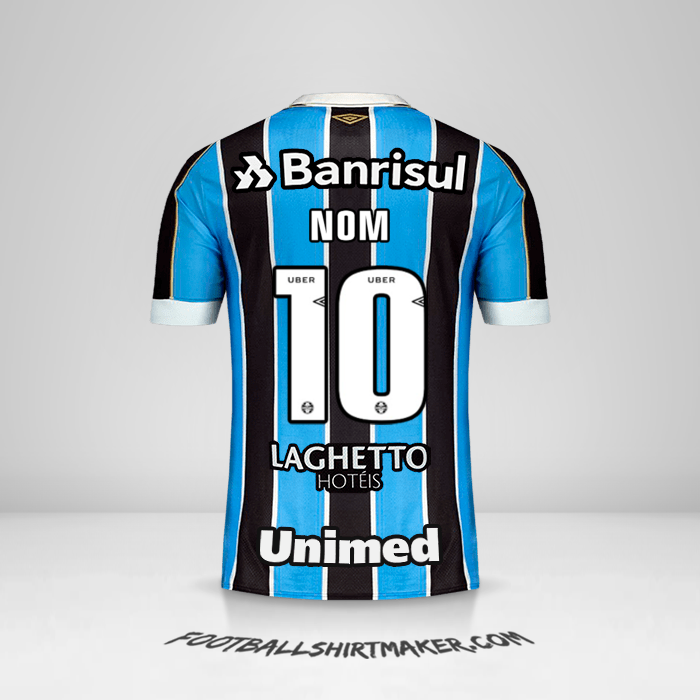 Maillot Gremio 2019 -  nom - 10