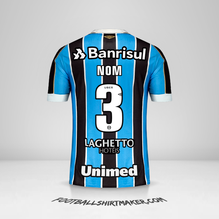 Maillot Gremio 2019 -  nom - 3