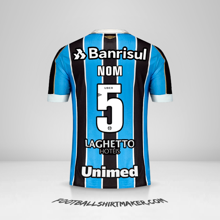 Maillot Gremio 2019 -  nom - 5