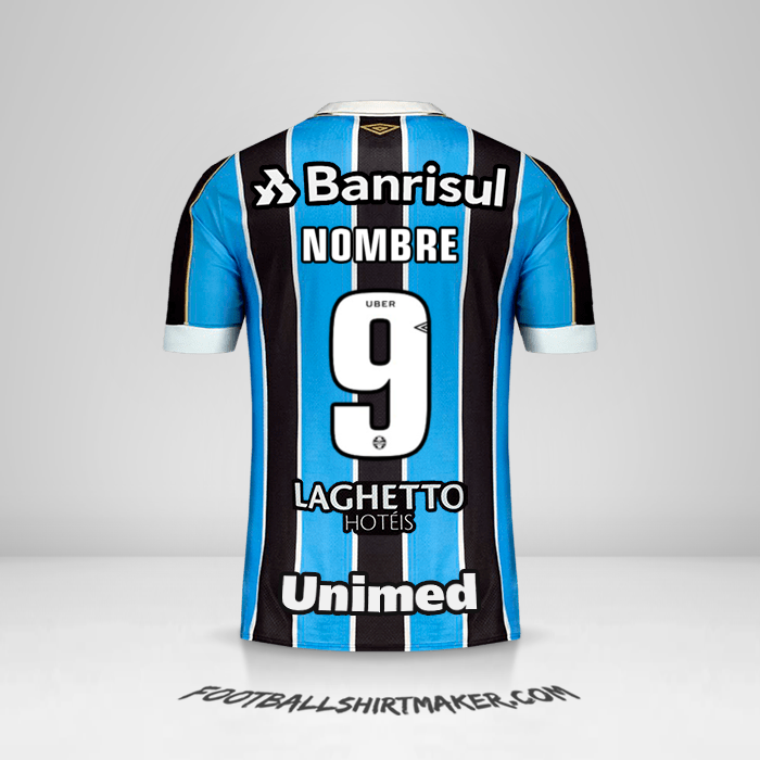 Jersey Gremio 2019 -  nombre - 9