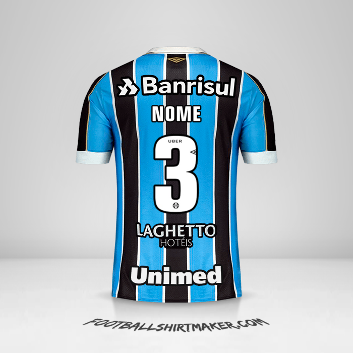 Camisola Gremio 2019 -  nome - 3