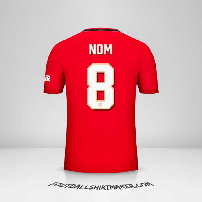 Maillot Manchester United Cup 2019/20 -  nom - 8