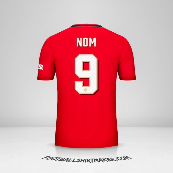 Maillot Manchester United Cup 2019/20 -  nom - 9
