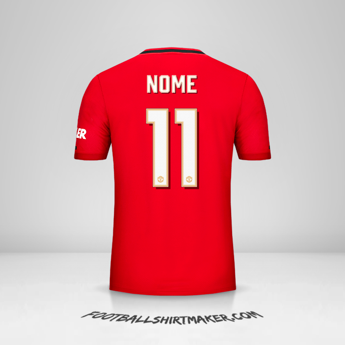 Maglia Manchester United Cup 2019/20 -  nome - 11