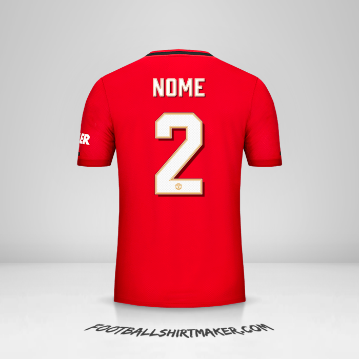 Maglia Manchester United Cup 2019/20 -  nome - 2