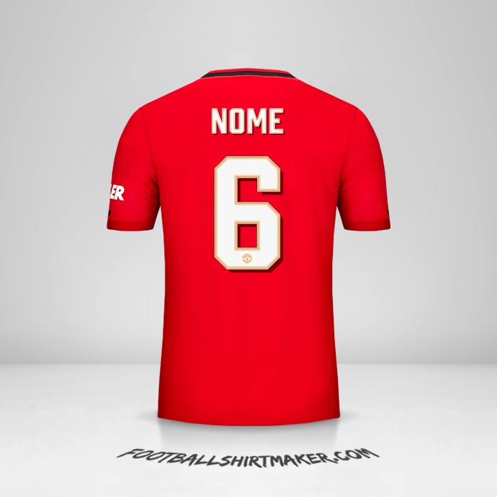 Maglia Manchester United Cup 2019/20 -  nome - 6