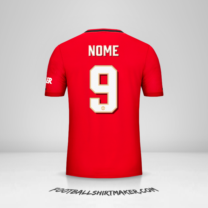 Maglia Manchester United Cup 2019/20 -  nome - 9