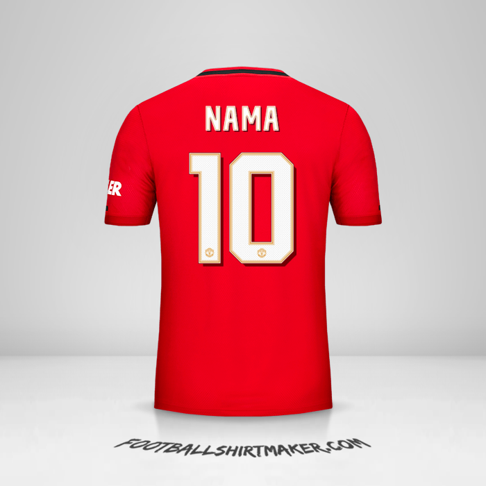 Jersey Manchester United Cup 2019/20 -  nama - 10
