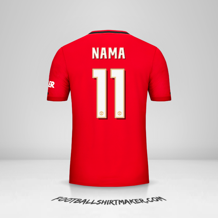 Jersey Manchester United Cup 2019/20 -  nama - 11