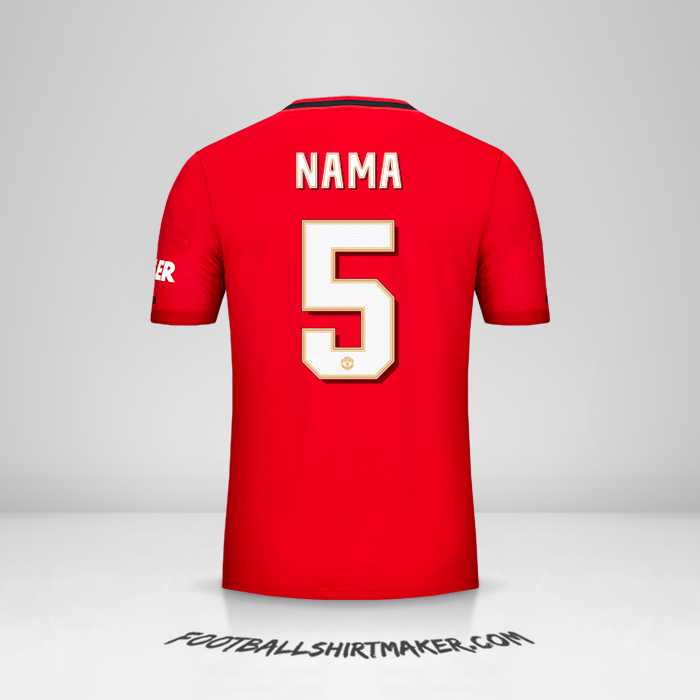Jersey Manchester United Cup 2019/20 -  nama - 5