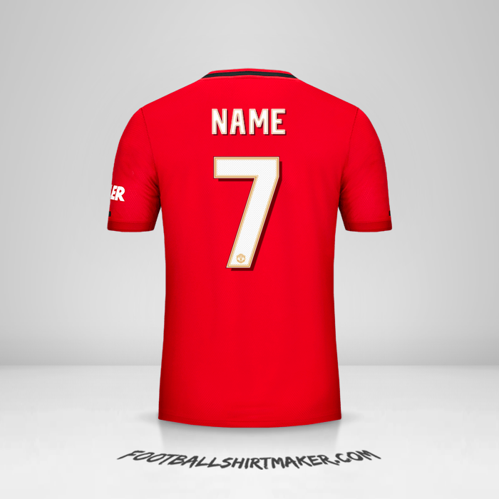 Trikot Manchester United Cup 2019/20 -  name - 7