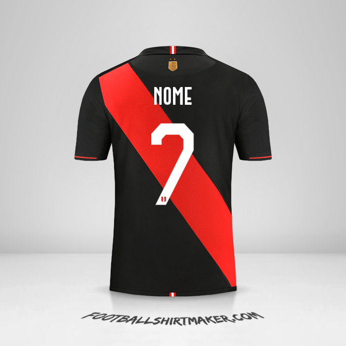 Maglia Perù Copa América 2019 Seconda -  nome - 7