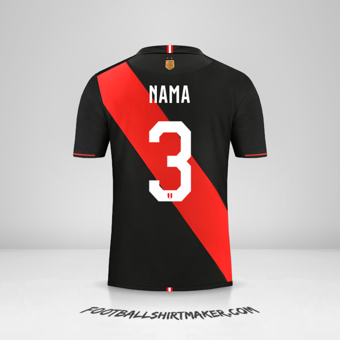 Jersey Peru Copa América 2019 Alternatif -  nama - 3