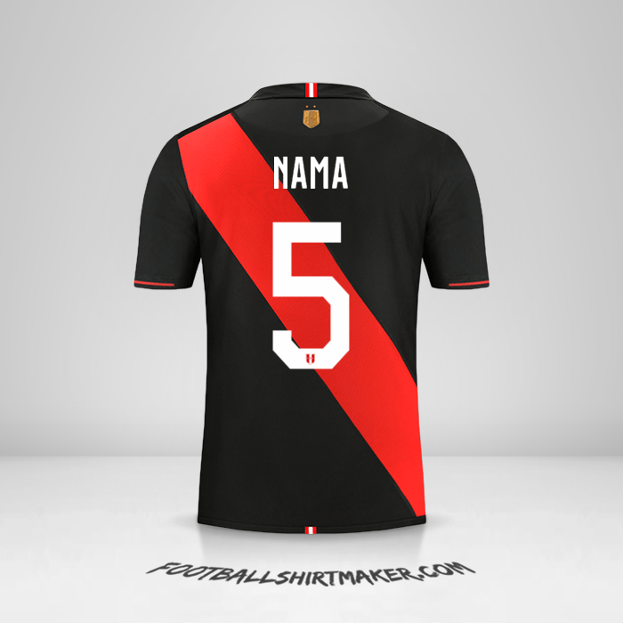 Jersey Peru Copa América 2019 Alternatif -  nama - 5