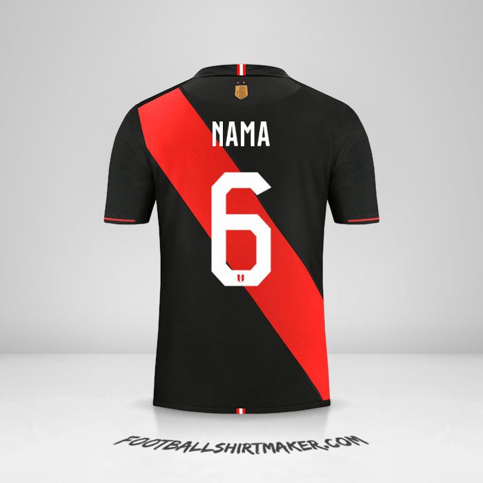 Jersey Peru Copa América 2019 Alternatif -  nama - 6