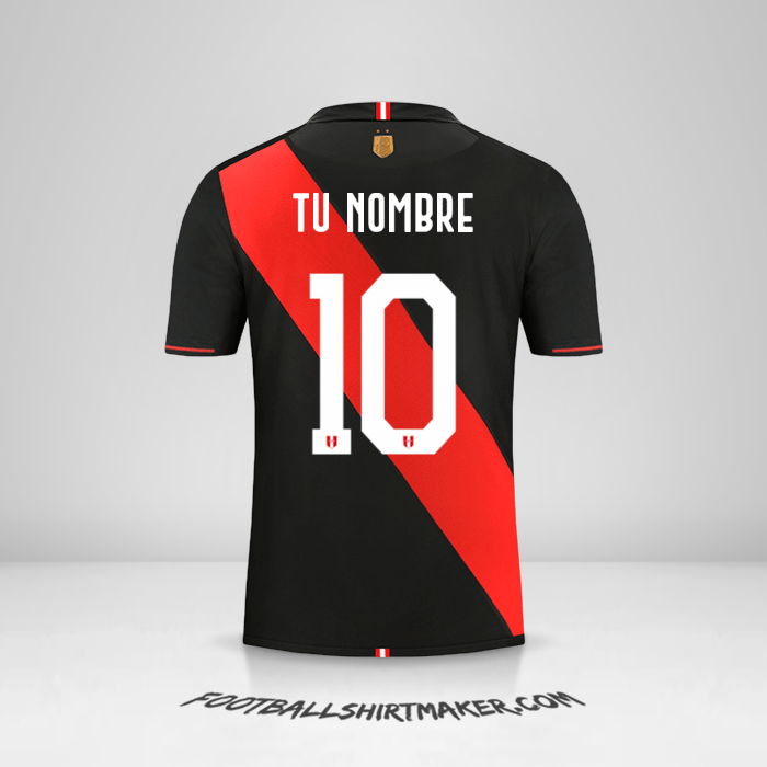 Camiseta Peru Copa América 2019 II -  tu nombre - 10