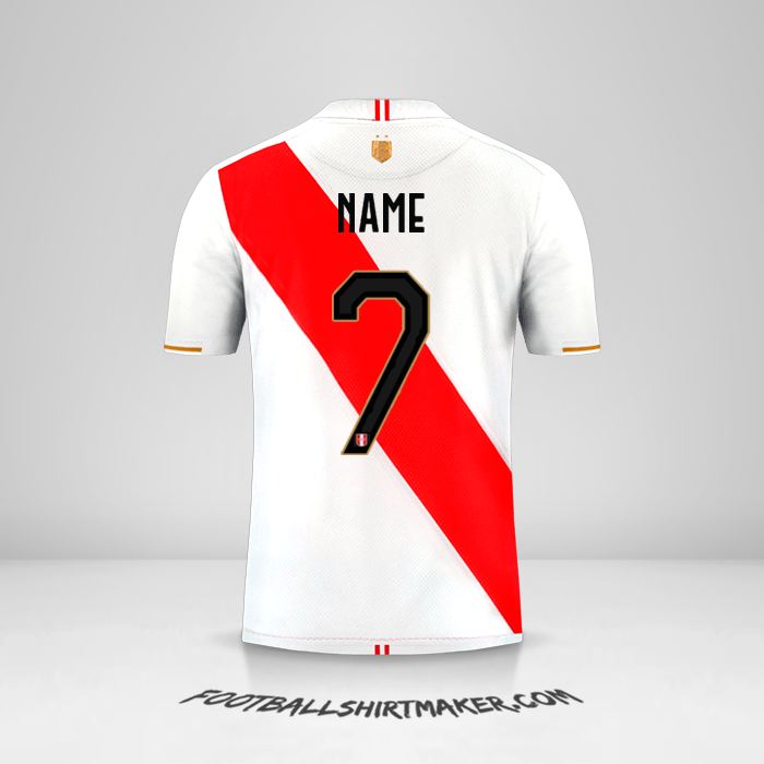 Jersey Peru Copa América 2019 -  name - 7