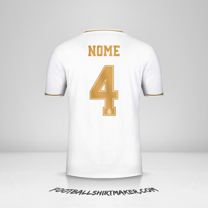 Maglia Real Madrid CF Cup 2019/20 -  nome - 4