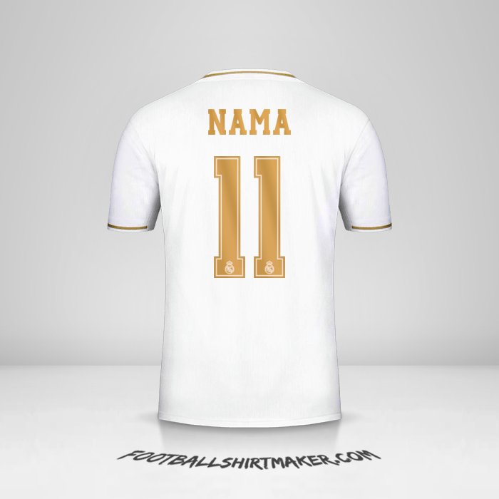 Jersey Real Madrid CF Cup 2019/20 -  nama - 11