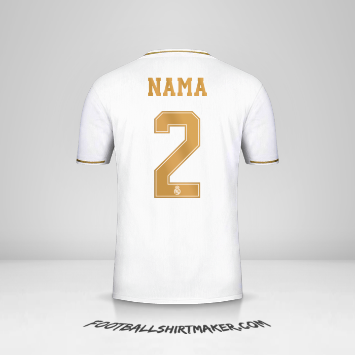 Jersey Real Madrid CF Cup 2019/20 -  nama - 2