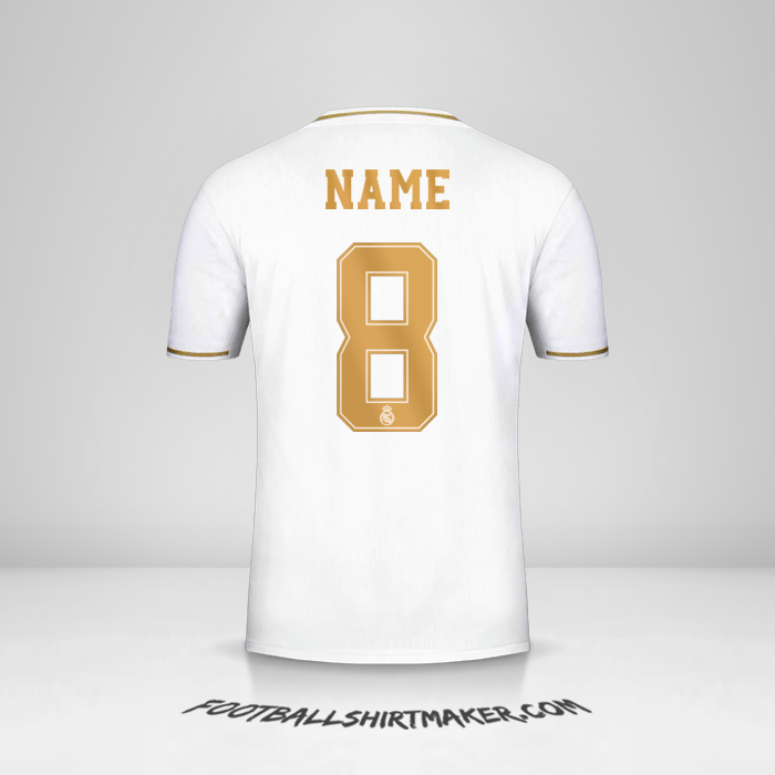 Shirt Real Madrid CF Cup 2019/20 -  name - 8