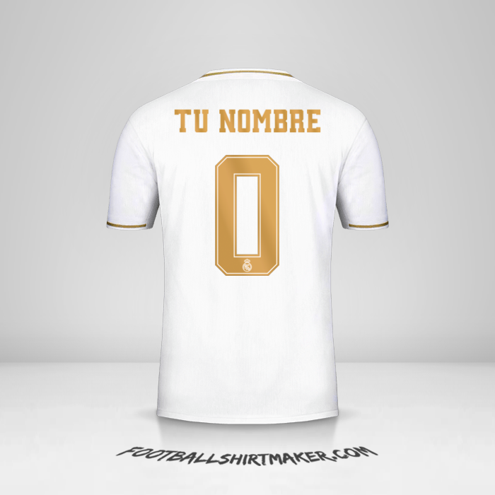 Camiseta Real Madrid CF Cup 2019/20 -  tu nombre - 0