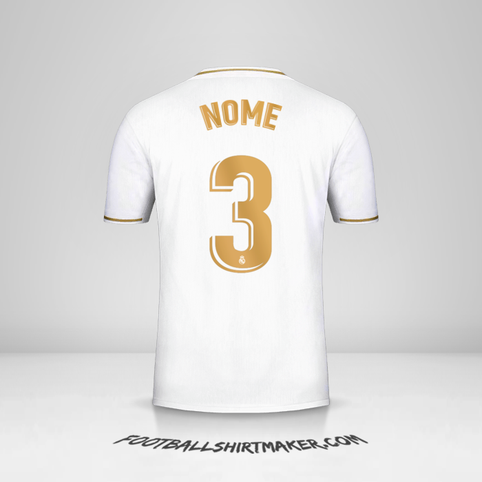 Maglia Real Madrid CF 2019/20 -  nome - 3