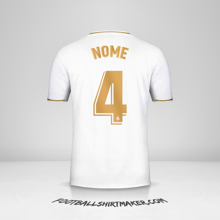 Maglia Real Madrid CF 2019/20 -  nome - 4