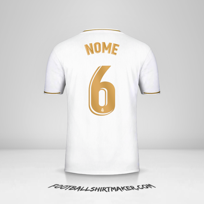 Maglia Real Madrid CF 2019/20 -  nome - 6
