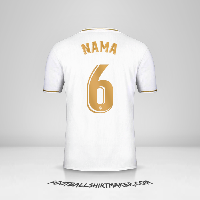 Jersey Real Madrid CF 2019/20 -  nama - 6