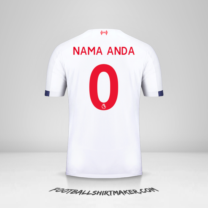 Jersey Liverpool FC 2019/20 II -  nama anda - 0