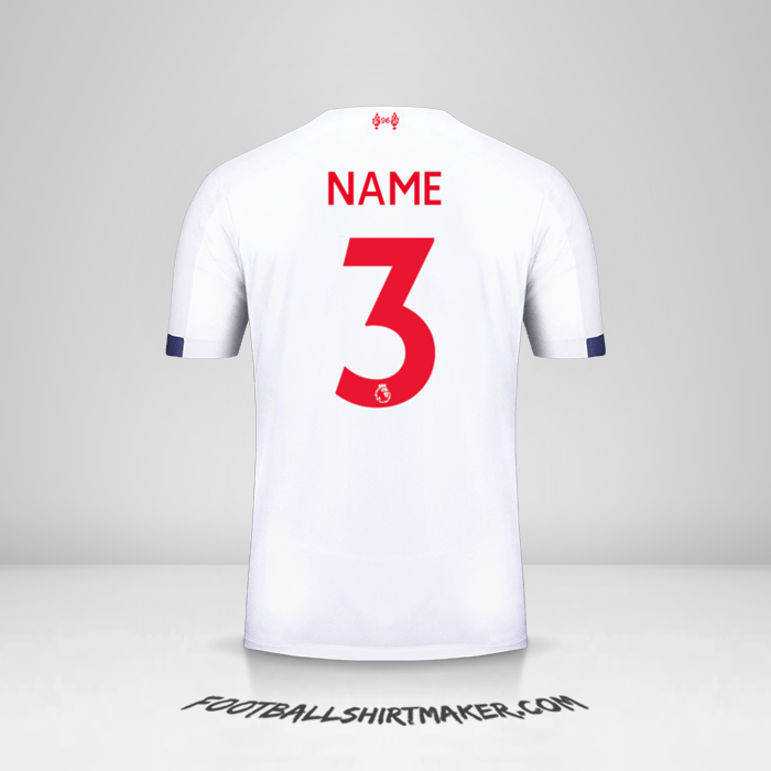 Trikot Liverpool FC 2019/20 Auswärts -  name - 3