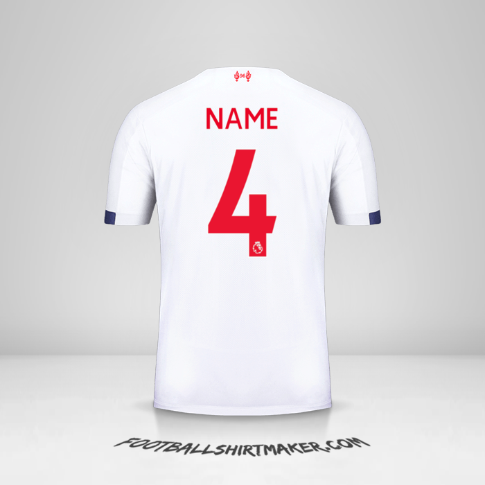 Trikot Liverpool FC 2019/20 Auswärts -  name - 4