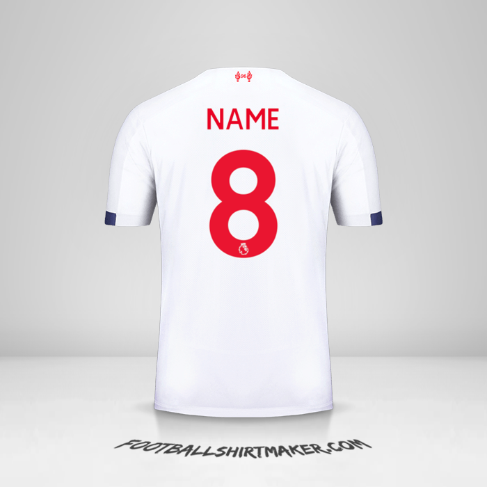 Trikot Liverpool FC 2019/20 Auswärts -  name - 8