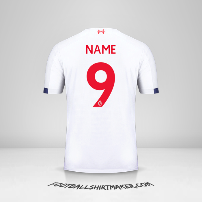 Trikot Liverpool FC 2019/20 Auswärts -  name - 9