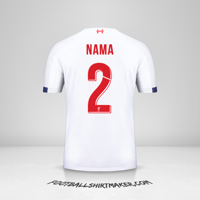 Jersey Liverpool FC Cup 2019/20 Alternatif -  nama - 2
