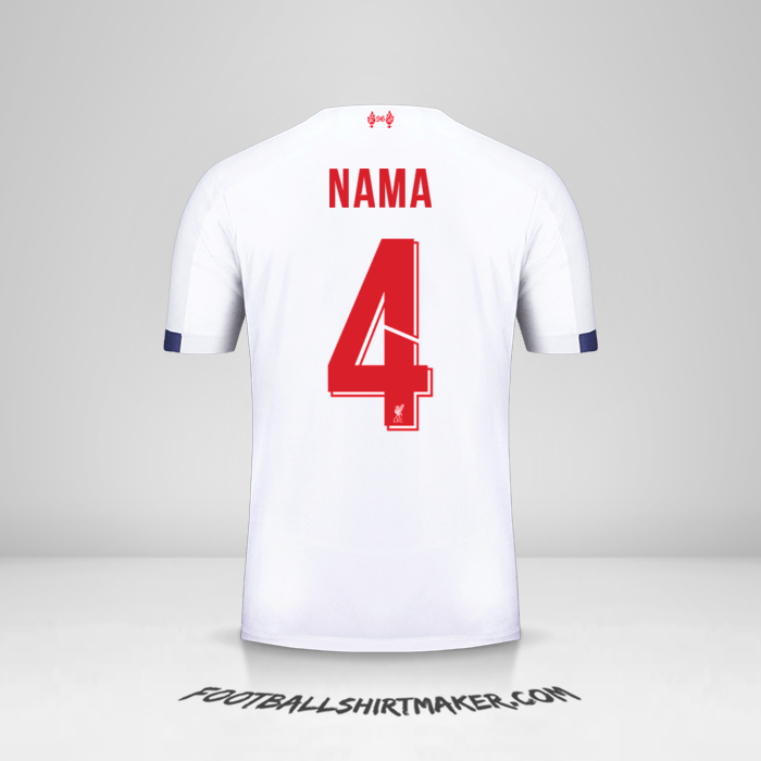 Jersey Liverpool FC Cup 2019/20 Alternatif -  nama - 4