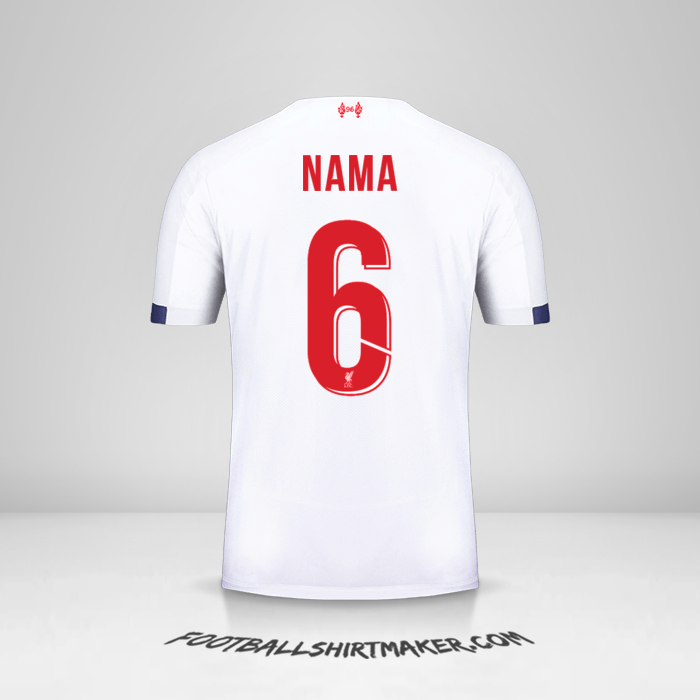 Jersey Liverpool FC Cup 2019/20 Alternatif -  nama - 6