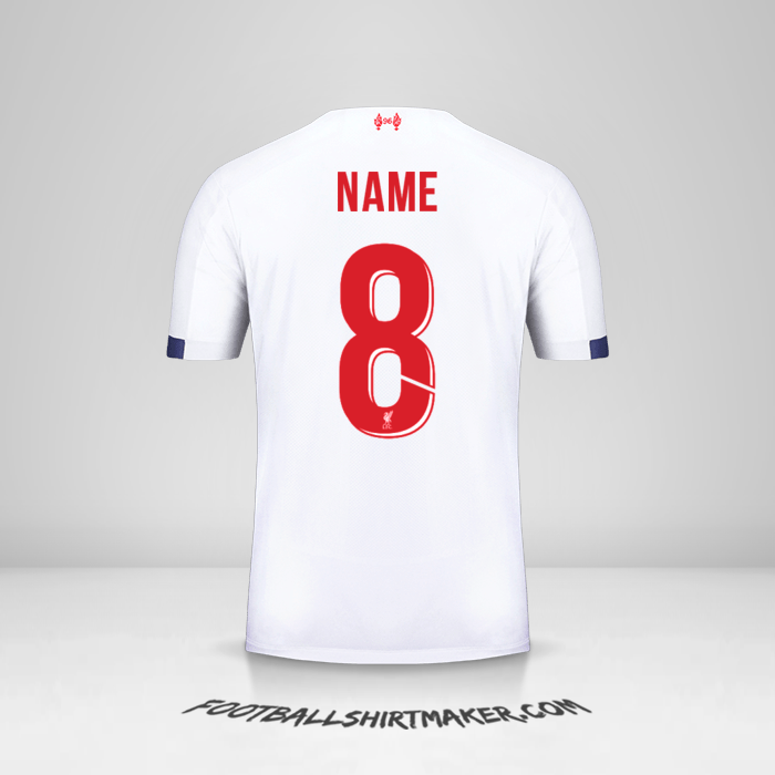 Trikot Liverpool FC Cup 2019/20 Auswärts -  name - 8