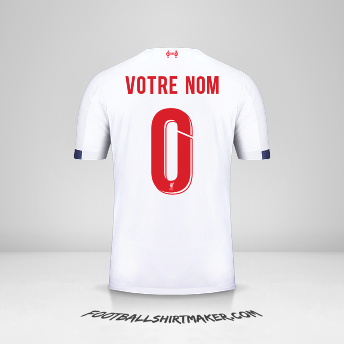Maillot Liverpool FC Cup 2019/20 II -  votre nom - 0