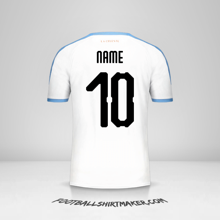 Shirt Uruguay Copa América 2019 Away -  name - 10